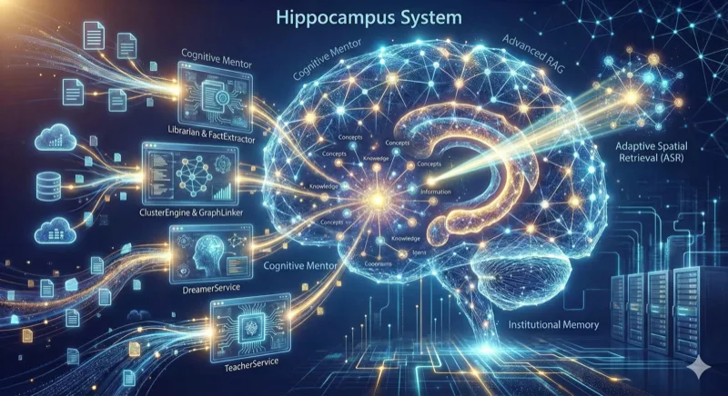 Hippocampus AI – Kognitives Betriebssystem mit RAG und GraphRAG